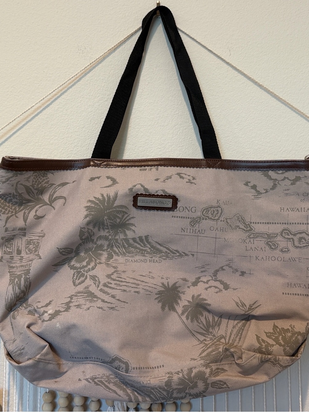 Billabong Hawaiian Islands Hawaii Hawai’i Tote Bag